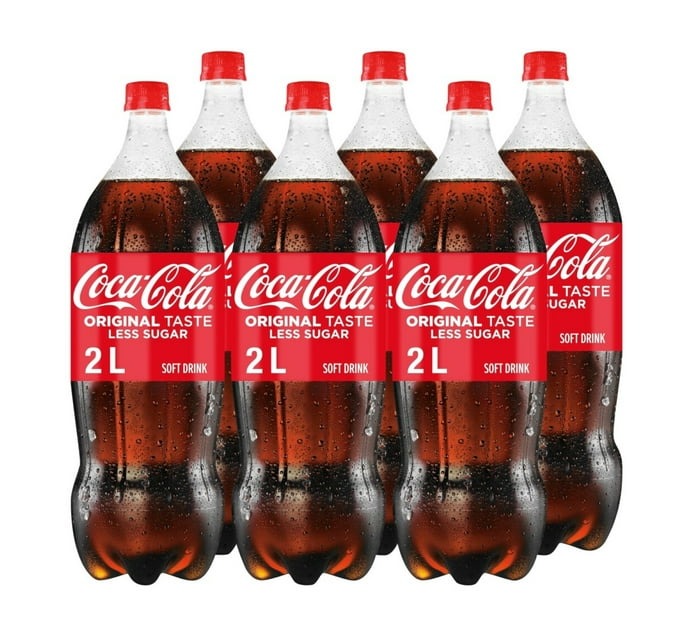 Coca Cola Soft Drink (6 x 2L) - Bulk Haven