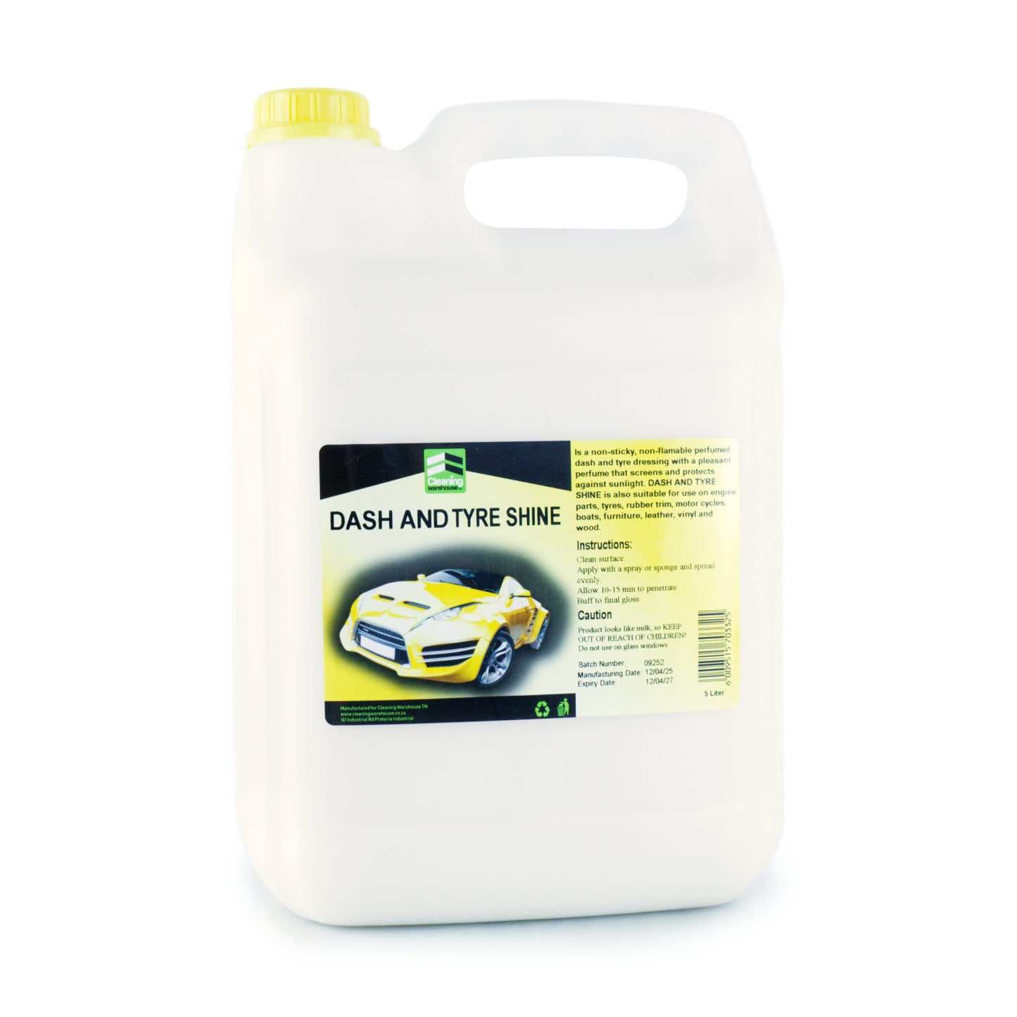 Dash & Tyre Shine 5L