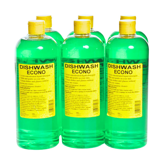 Dishwash Econo 1L x 6 x 4 (24 Units)