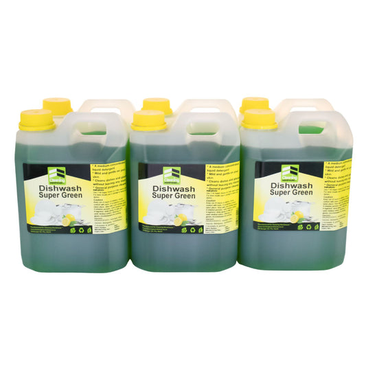 Dishwash Super Green 2L x 6