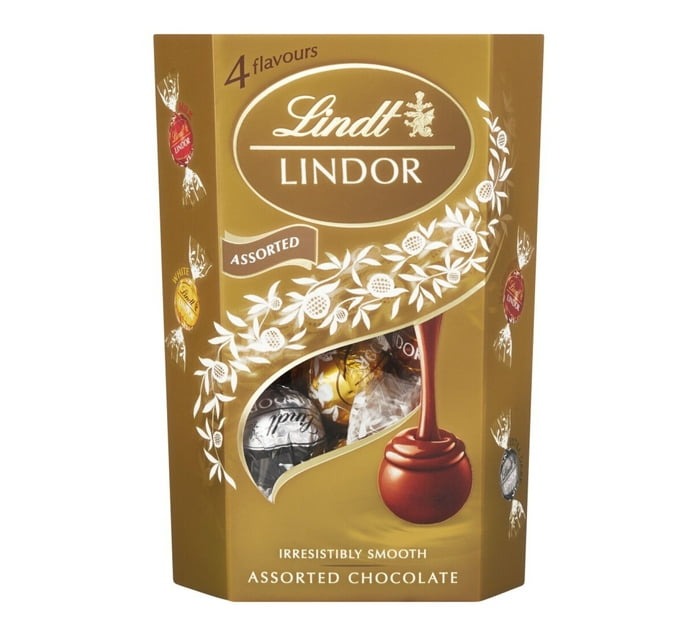 Lindt Cornet Truffles Box Chocolates Assorted (Pack of 8 x 200g) - Bulk Haven