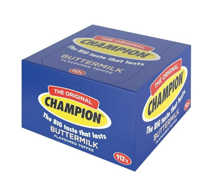 Mister Sweet Champion Toffees Buttermilk (Pack of 6 X 112) - Bulk Haven