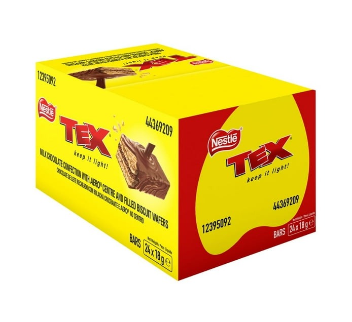 Nestle Mini Tex (Pack of 24 x 18 g) - Bulk Haven