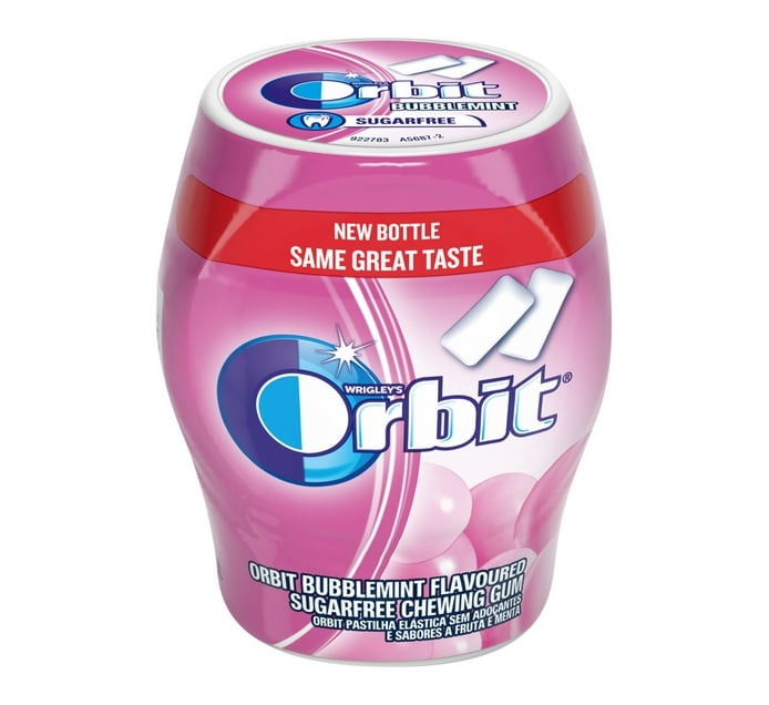 Orbit Chewing Gum Bubblemint (Pack of 12 x 46 pieces) - Bulk Haven
