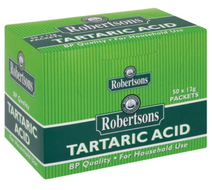 Robertsons Acid Tartaric Acid (200 x 12g) - Bulk Haven