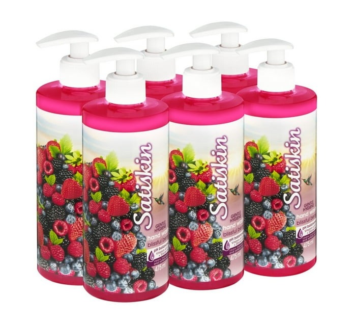 Satiskin Hand Wash Berry (24 x 475ml) - Bulk Haven