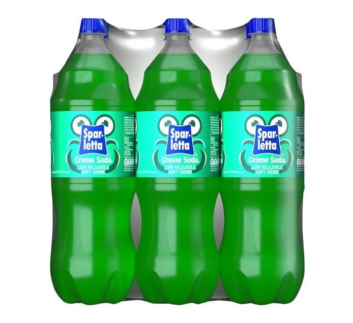 Sparletta Cream Soda Soft Drink (6 x 2L) - Bulk Haven