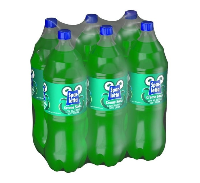 Sparletta Cream Soda Soft Drink (6 x 2L) - Bulk Haven