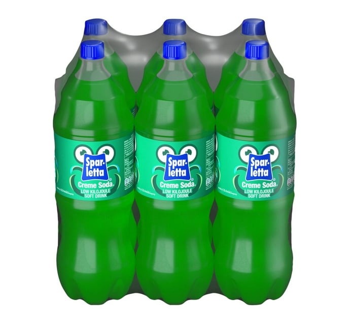 Sparletta Cream Soda Soft Drink (6 x 2L) - Bulk Haven