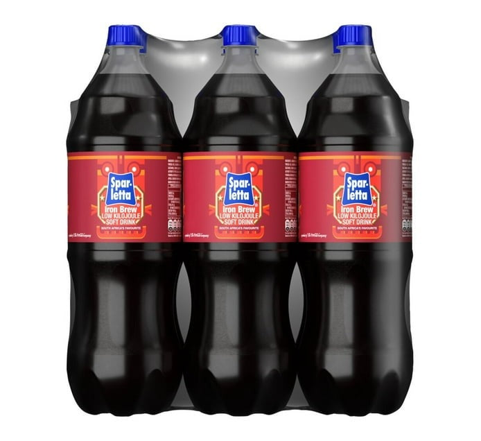 Sparletta Iron Brew Soft Drink (6 x 2l) - Bulk Haven