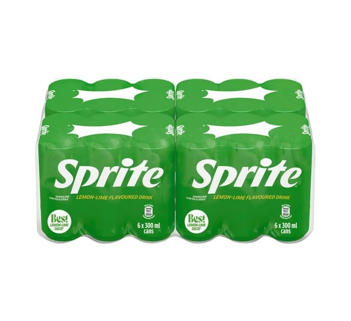 Sprite Soft Drink Cans (24 x 300 ml) - Bulk Haven