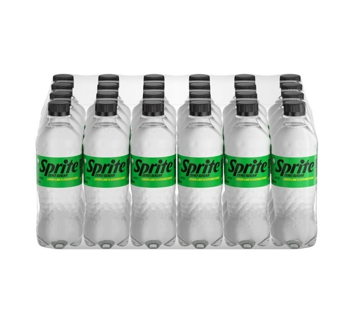 Sprite Zero Soft Drink Bottle (24 x 440ml) - Bulk Haven