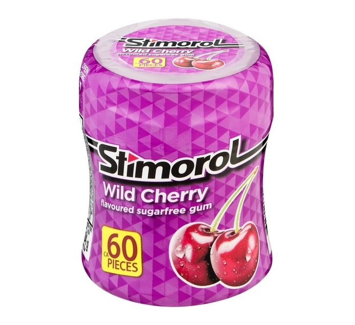 Stimorol Sugar Free Gum - Wild Cherry (6 x 84g) - Bulk Haven