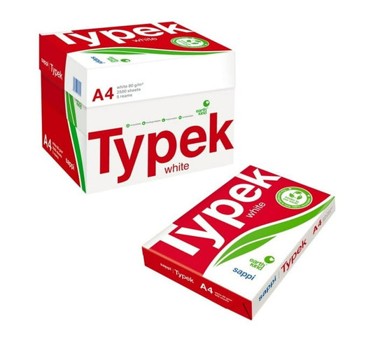 Typek A4 Office Paper 80 Gsm (5 Reams) - Bulk Haven