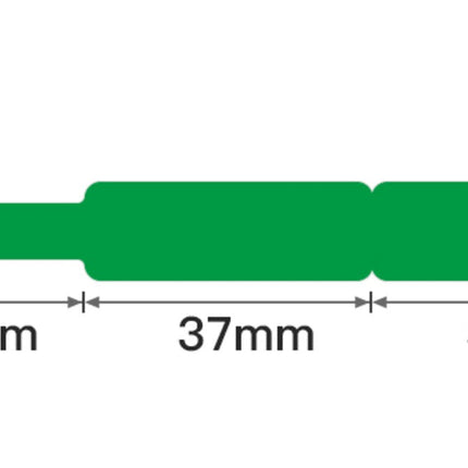 NB142 - NIIMBOT - D11 / D101 / D110 / H1S - RXL 12.5X109MM - 65 LABELS PER ROLL - GREEN CABLE - Bulk Haven