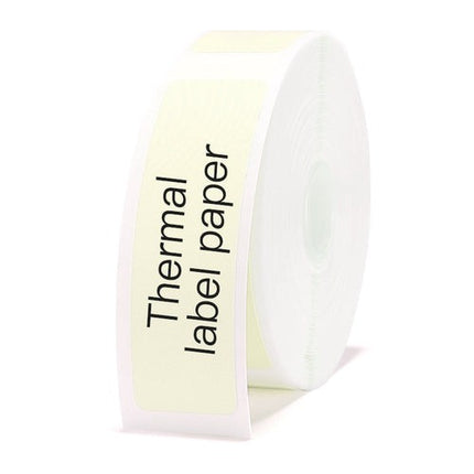 NB132 - NIIMBOT - D11 / D101 / D110 / H1S - 12X40MM - 160 THERMAL LABELS - SOLID LIGHT YELLOW - Bulk Haven