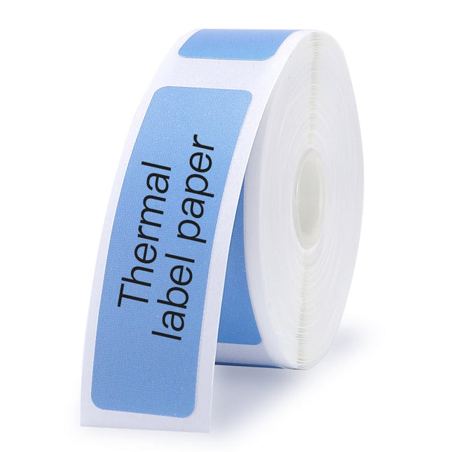 NB130 - NIIMBOT - D11 / D101 / D110 / H1S - 12X40MM - 160 THERMAL LABELS - SOLID BLUE - Bulk Haven