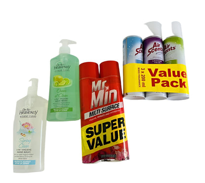 All Purpose Cleaner - Mr Min, Air Scents, Oh so Heavenly Value Pack - Bulk Haven