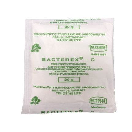Bacterex Sachets 30G x 100 - Bulk Haven