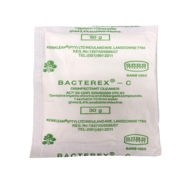 Bacterex Sachets 30G x 100 - Bulk Haven