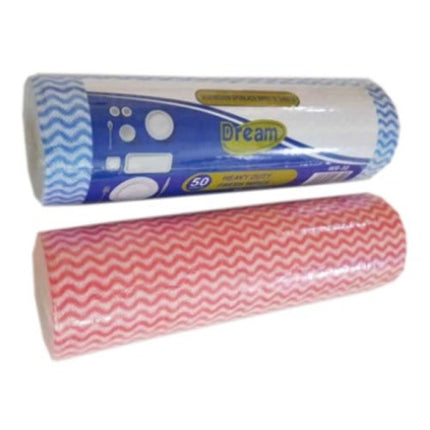 Wipe Roll 50 Sheet x 10 - Bulk Haven