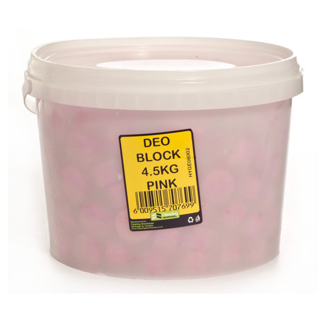 Deo Blocks 20G (Blue, Pink or Yellow) 4.5KG