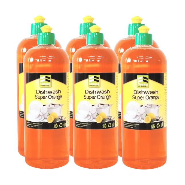 Dishwash Super Orange 1L x 6