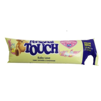 Personal Touch Fabric Softener Refill Baby Love 500ML x 18 - Bulk Haven