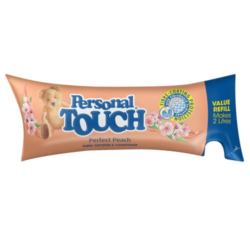 Personal Touch Fabric Softener Refill Perfect Peach 500ML x 18 - Bulk Haven