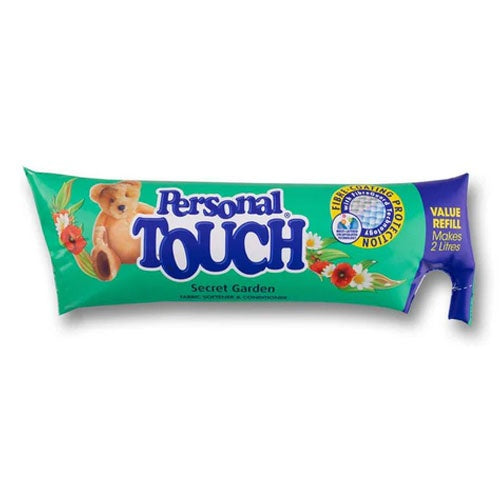 Personal Touch Fabric Softener Refill Secret Garden 500ML x 18 - Bulk Haven