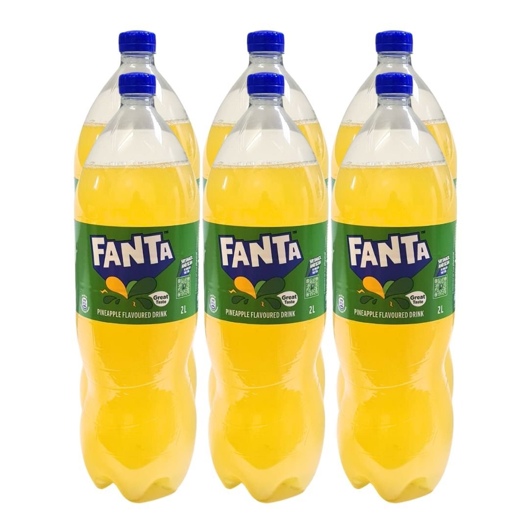 Fanta Pinbeapple Soft Drink (6 x 2L) - Bulk Haven