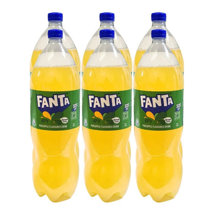 Fanta Pinbeapple Soft Drink (6 x 2L) - Bulk Haven