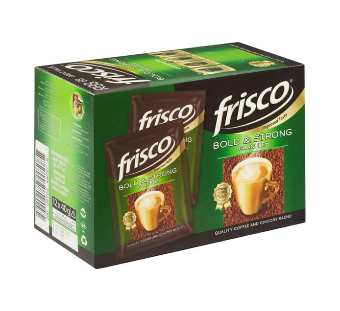 Frisco Instant Coffee Granules (12 x 40g) - Bulk Haven