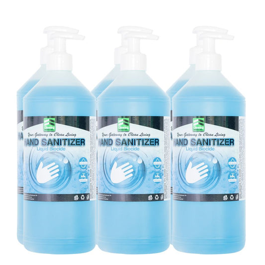 Hand Sanitiser 70% (Blue) 1L x 6  x 4 (24 Units)