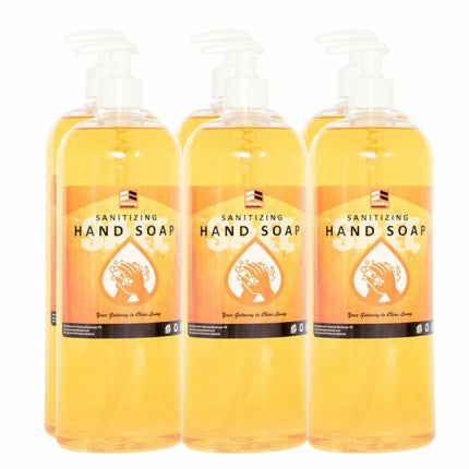 Hand Soap Sanitising 1L x 6