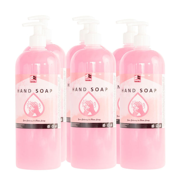 Hand Soap (Pink) 1L x 6