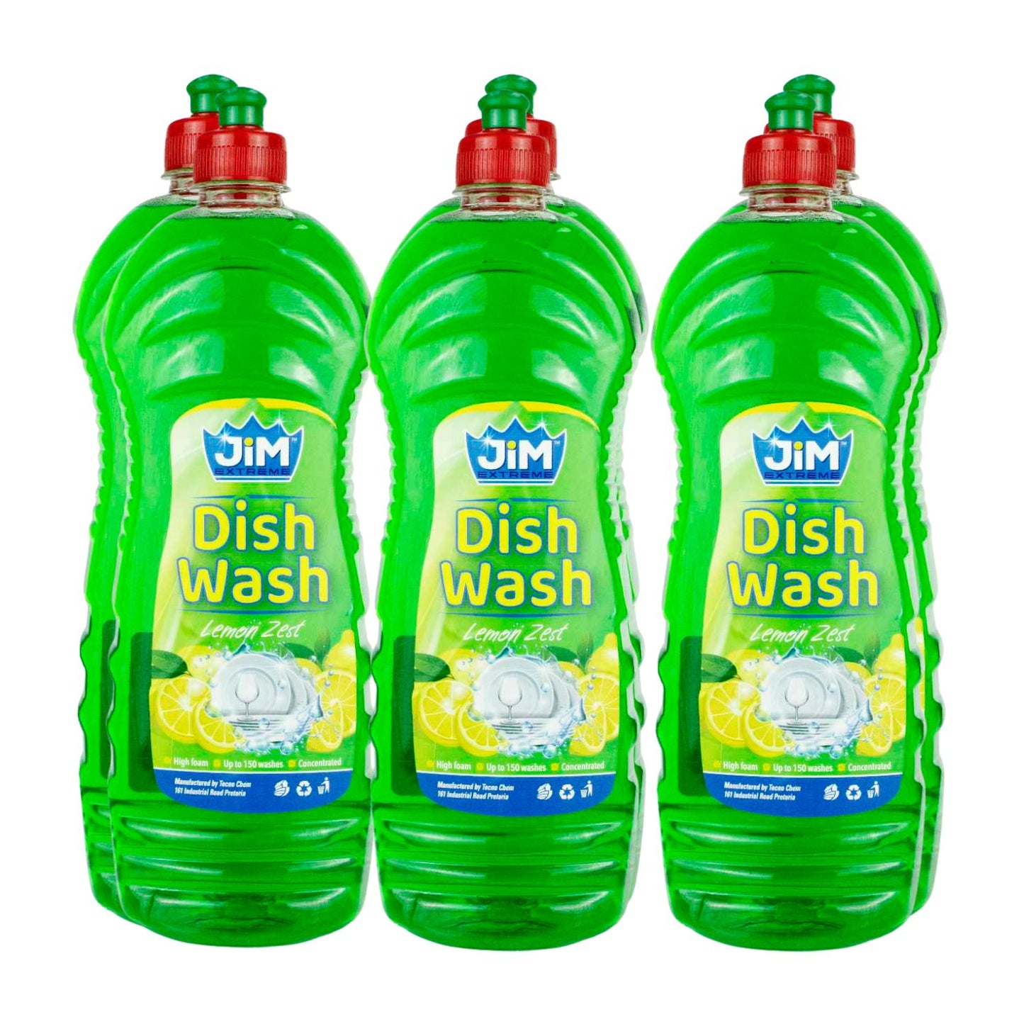 JiM Extreme Dish Wash 750ML x 6