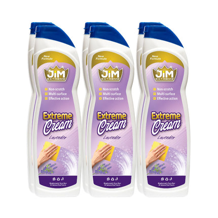 JiM Extreme Handy Cream Lavender 750ML x 6 - Bulk Haven