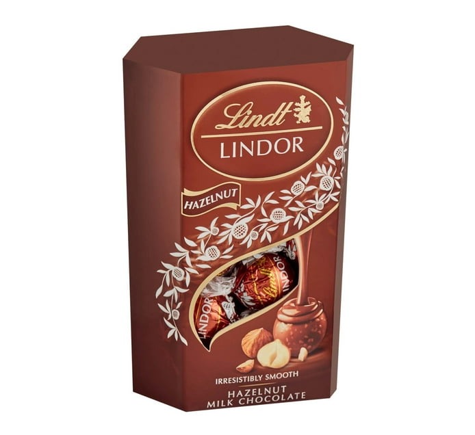 Lindt Chocolate Truffles Cornet Hazelnut (Pack of 8 x 200g) - Bulk Haven