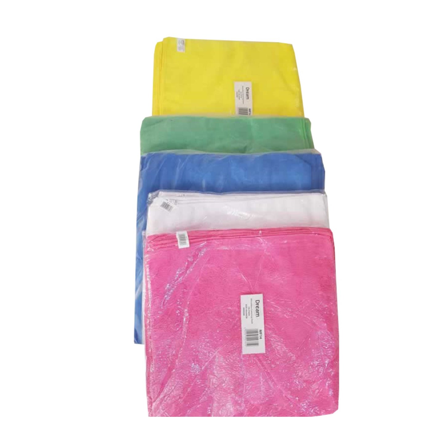 Microfibre Cloth Assorted Colours 40CMx40CM 300GSM x 10