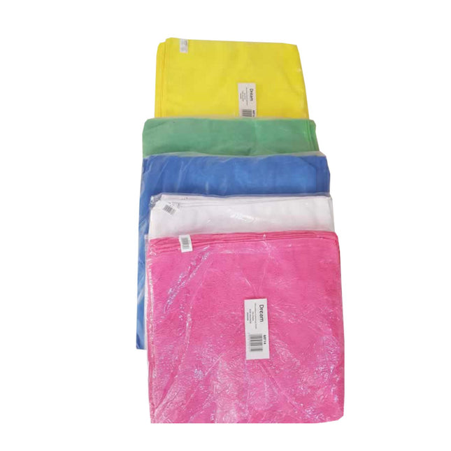 Microfibre Cloth Assorted Colours 40CMx40CM 300GSM x 10