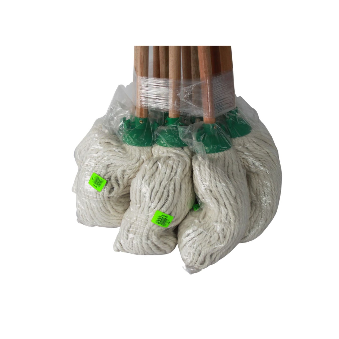 Mop Jumbo Plastic Socket Wood Handle 300G x 10