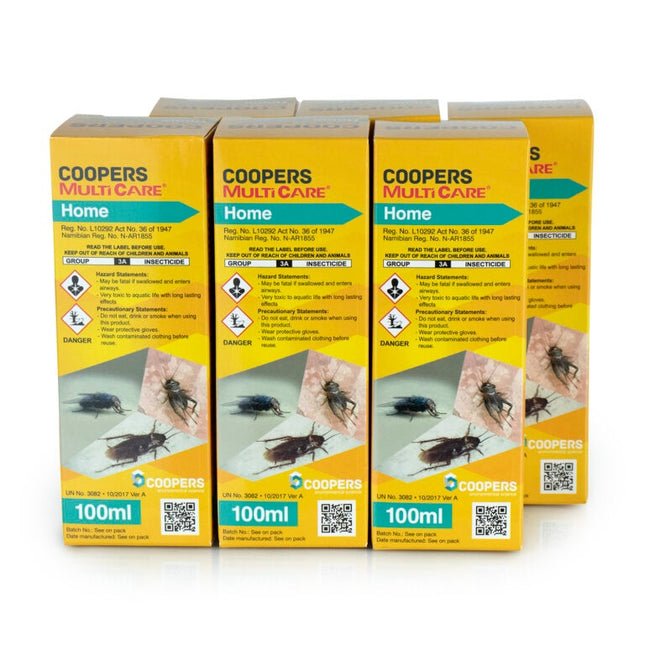 MultiCare Home Insecticide 100ML x 6 - Bulk Haven