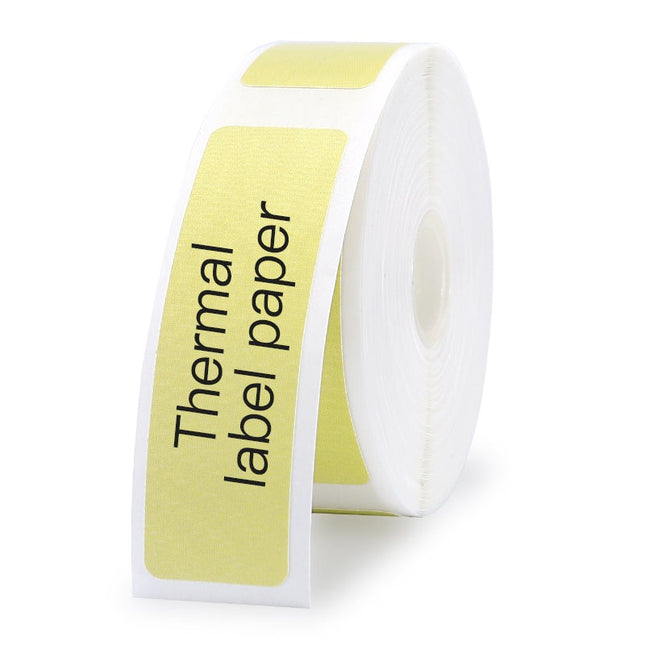 NB131 - NIIMBOT - D11 / D101 / D110 / H1S - 12X40MM - 160 THERMAL LABELS - SOLD DARK YELLOW - Bulk Haven