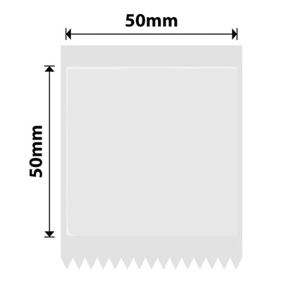 NB532 - NIIMBOT - B1 / B21 / B3S / B4 - 50X50MM - 150 LABELS PER ROLL - TRANSPARENT - Bulk Haven
