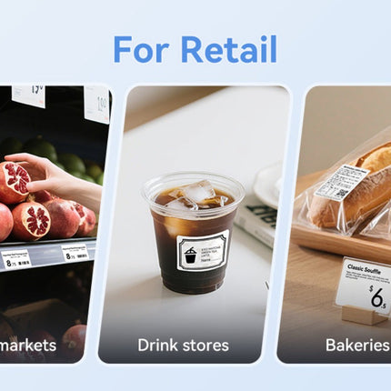 NB609 - NIIMBOT - B4 - BLUETOOTH SHIPPING THERMAL LABEL PRINTER WITH FREE ROLL – LAKE BLUE