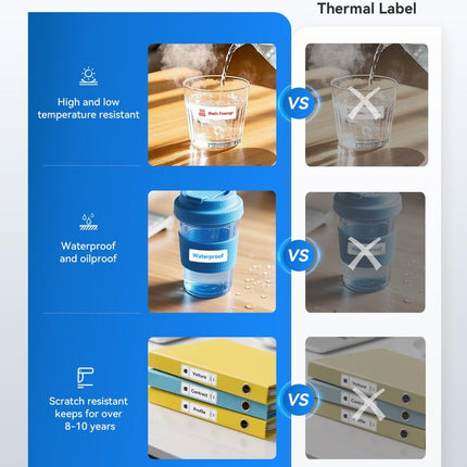 NB610 - NIIMBOT - M3 - PORTABLE BLUETOOTH THERMAL TRANSFER LABEL PRINTER - INCL FREE LABEL ROLL