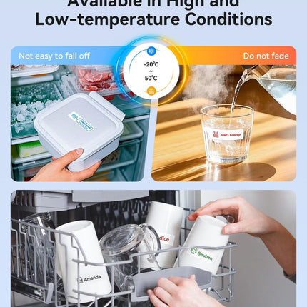 NB623 - NIIMBOT - N1 - BLUETOOTH THERMAL TRANSFER LABEL PRINTER INCL FREE WHITE LABEL & BLACK CARTRIDGE (14*50MM)