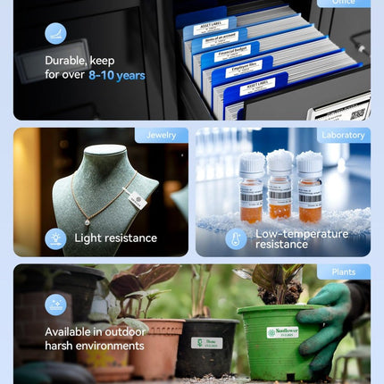 NB623 - NIIMBOT - N1 - BLUETOOTH THERMAL TRANSFER LABEL PRINTER INCL FREE WHITE LABEL & BLACK CARTRIDGE (14*50MM)