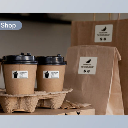 NIIMBOT - K3_W - THERMAL BUSINESS BLUETOOTH & WIFI LABEL PRINTER - INCLUDING 50*30MM LABEL ROLL WITH 900 LABELS